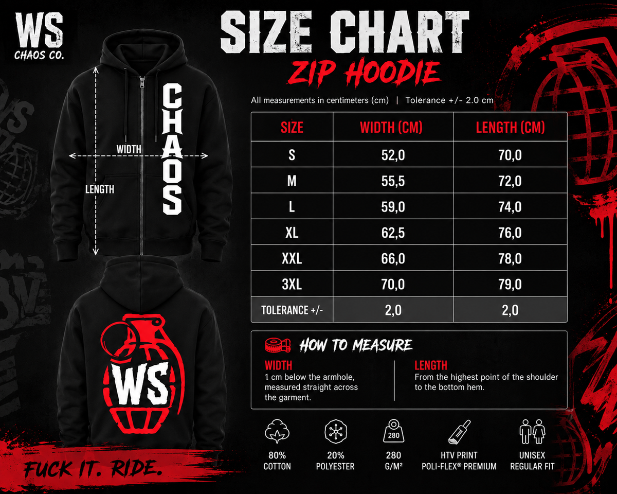 GRENADE Zip Hoodie