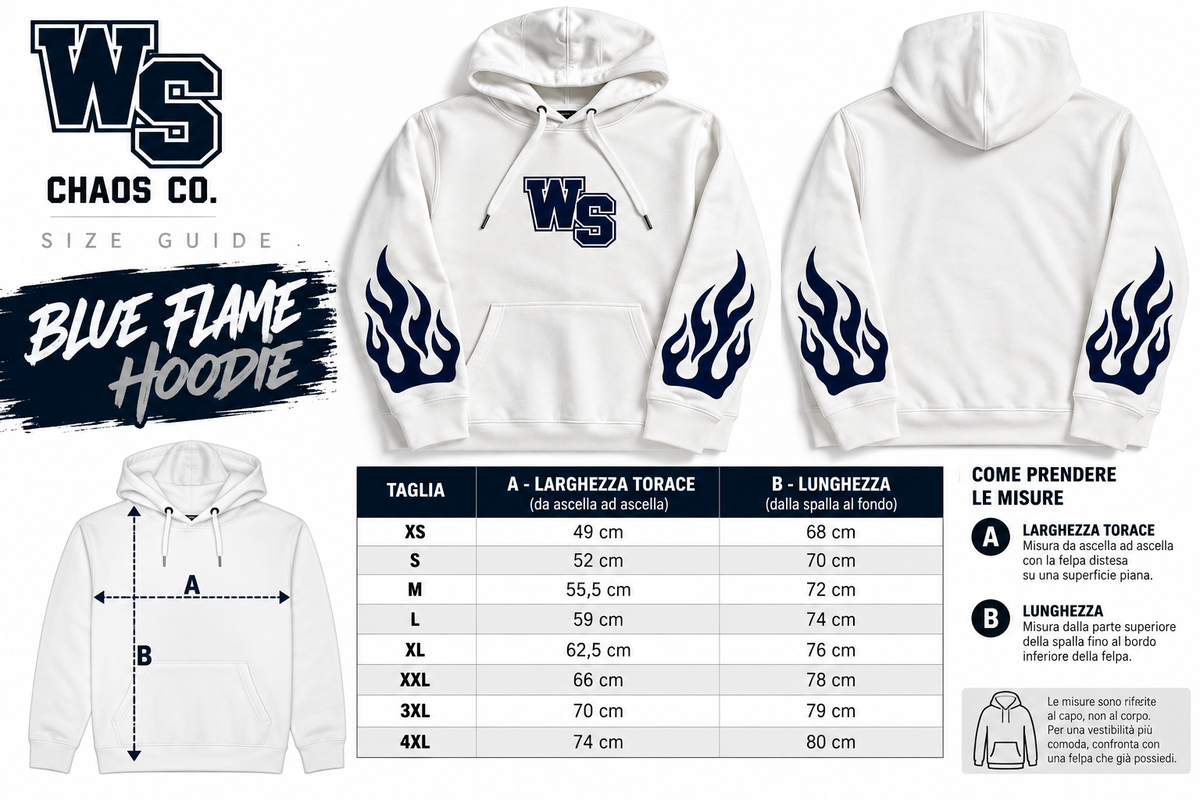 WS BlueFlame Hoodie