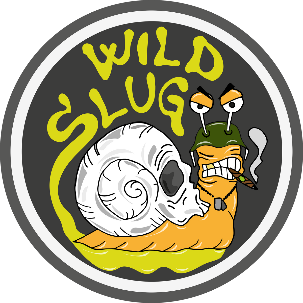Hat Cap WildSlug Black&Lime