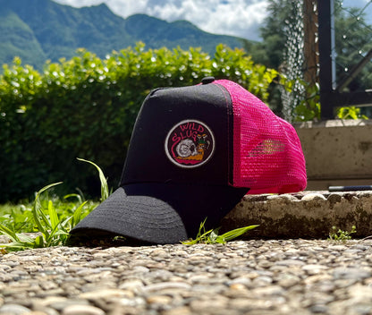 Hat Cap WildSlug Black&Pink